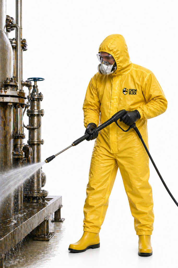 Kombinezon chemoodporny ChemBlock Hazard 1 (typ 3/4/5/6)